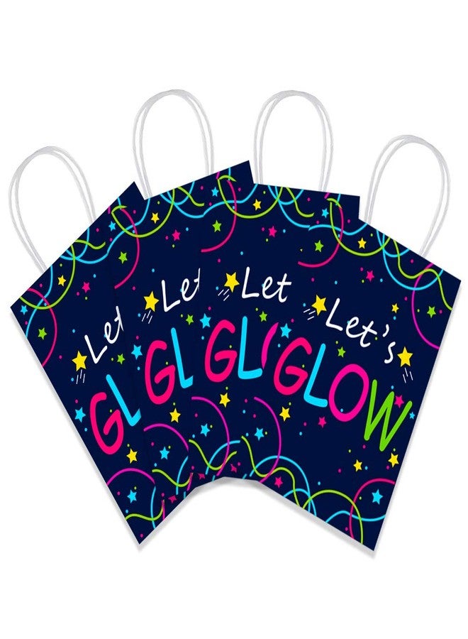 BCHOCKS Glow in the Dark Gift Bags, Creative Unique Party Favor Bags Treat Bags for Birthday Party Supplies(12pcs) - Image 4